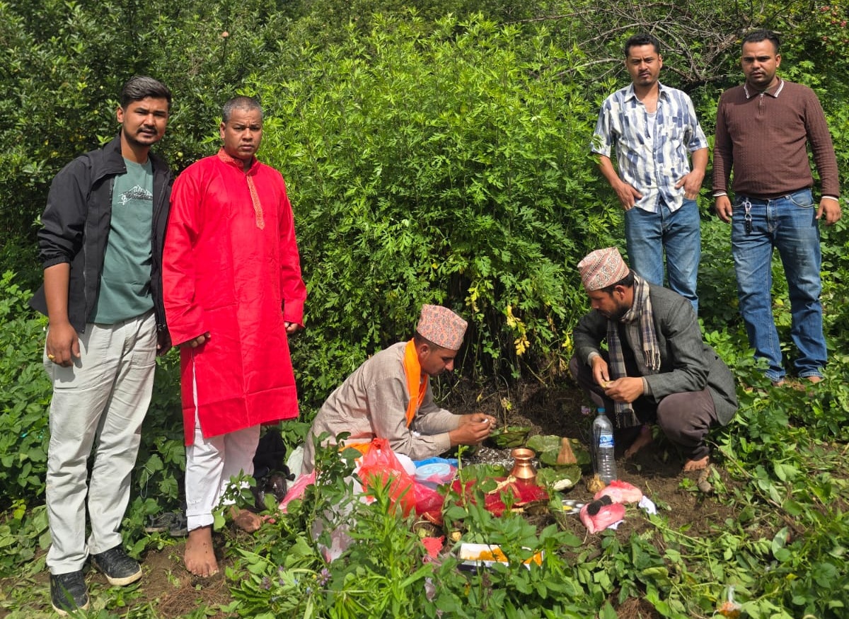 मुगुमा ३५ करोडको ‘होटल शुभ होलिडे इन’ शिलान्यास