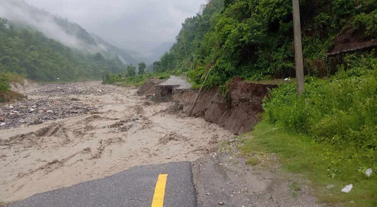 मनसुनको एक महिनामा २६ करोडको आर्थिक क्षति 