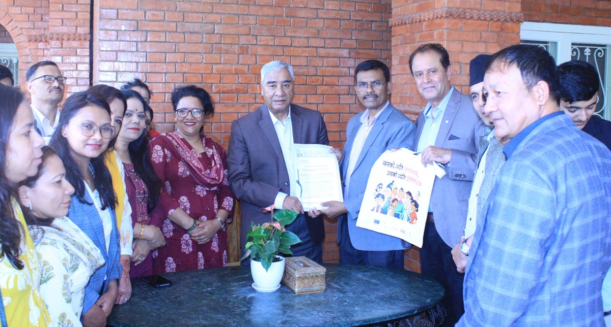 प्रत्यक्ष निर्वाचन प्रणालीभित्र समानुपातिक सहभागिता गराउनुपर्छ : सभापति देउवा