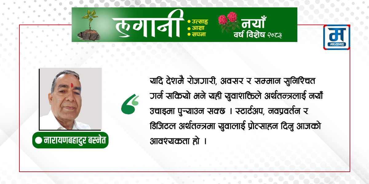 नयाँ सोच, लगानी र समृद्धिको बाटो