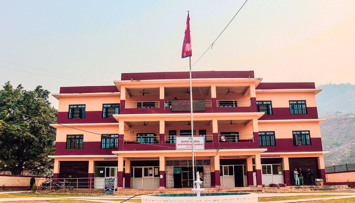 सुनकोसी गाउँपालिकामा तालाबन्दी