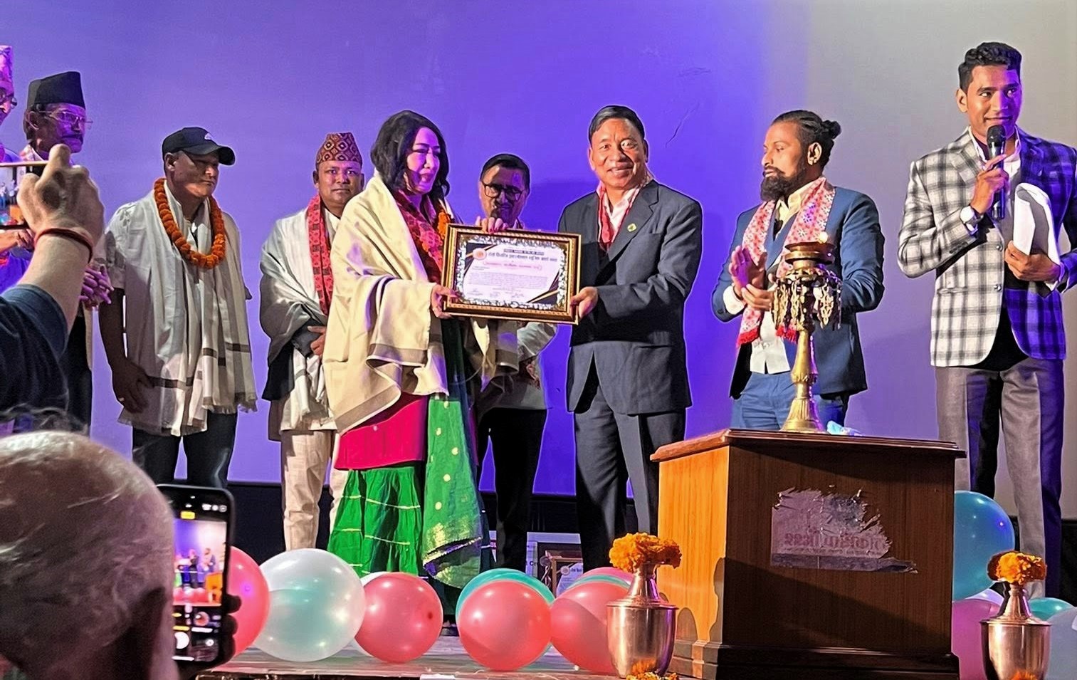 दोस्रो क्रिएटिभ अन्तर्राष्ट्रिय म्युजिक अवार्ड सम्पन्न