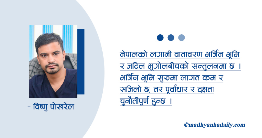 भर्जिन भूमि, कठिन भूगोल