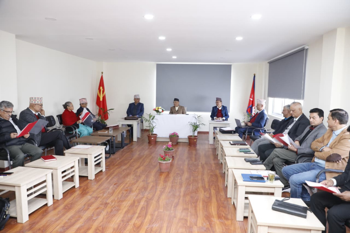 एमाले सचिवालय बैठक सुरु