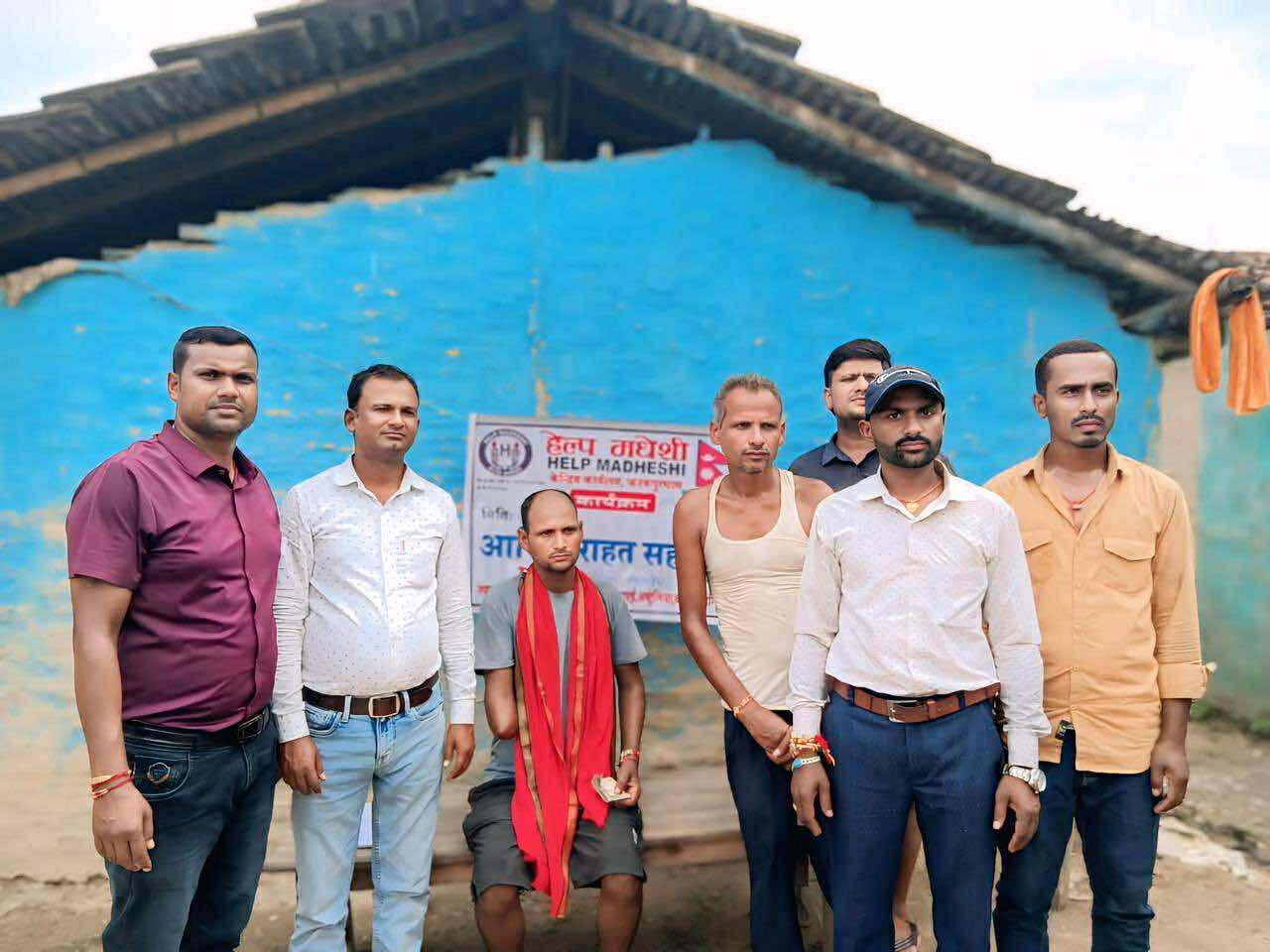 हेल्प मधेशी साउदी अरबद्वारा आर्थिक सहयोग