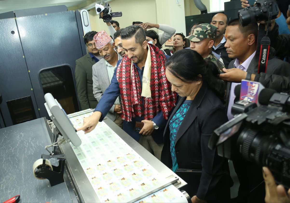 सुरक्षण मुद्रण केन्द्रबाट लाइसेन्स छपाइ सुरु