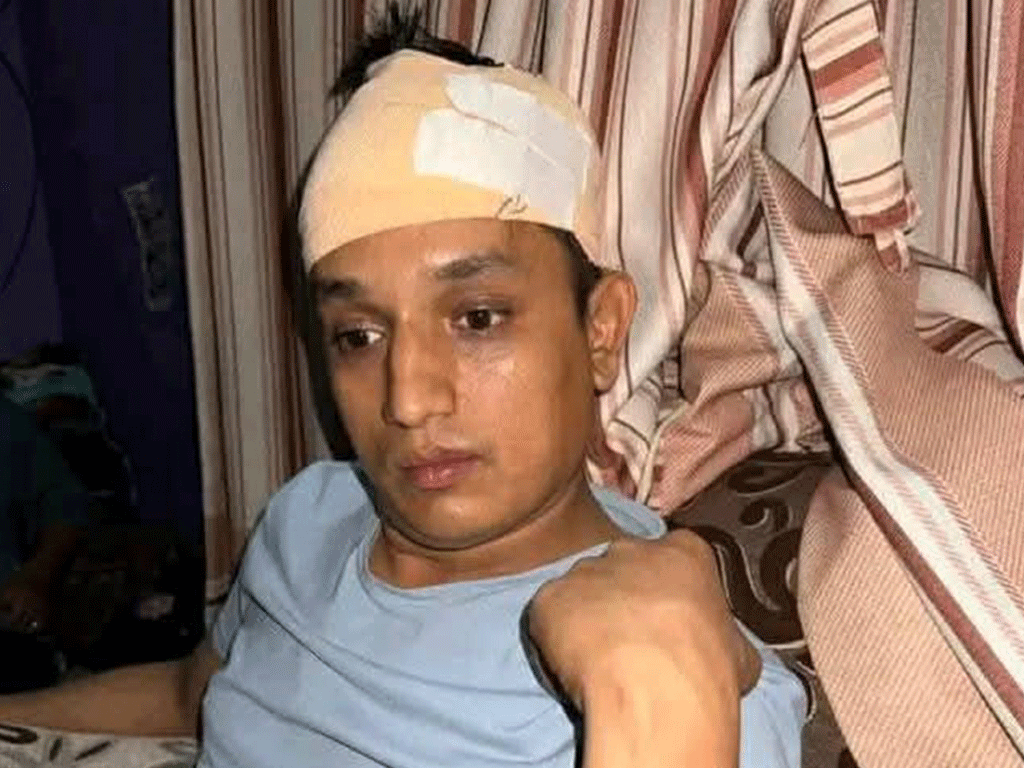 रास्वपा नेता भण्डारीमाथि आक्रमण