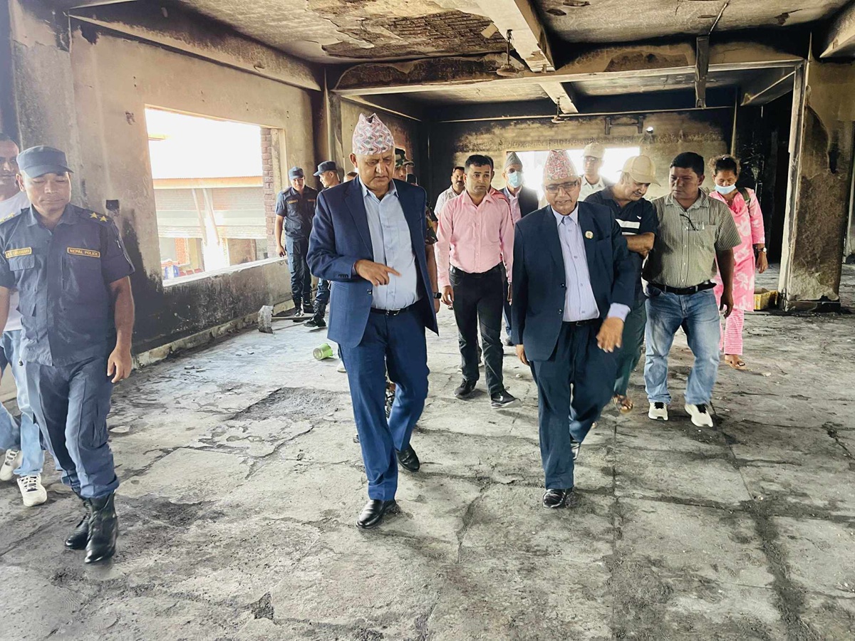 राज्यलाई कमजोर पार्ने गरी भएको आगजनीले कसैलाई फाइदा गर्दैनः मुख्यमन्त्री आचार्य