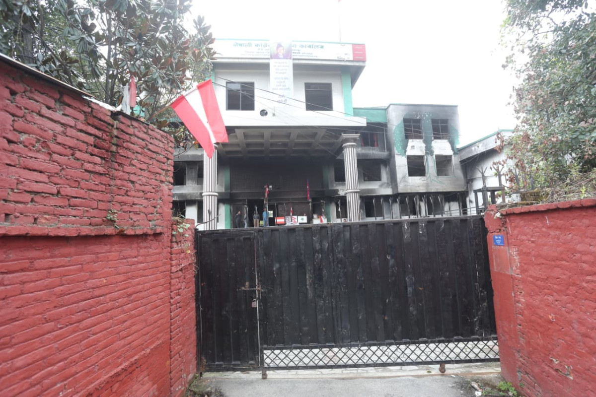 कांग्रेस कार्यालयमा तालाबन्दी