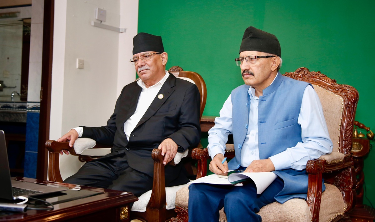 प्रचण्ड भन्छन्- 'हाम्रो पार्टीमा मात्र सबैले खुला रूपमा कुरा राख्न पाउँछन्'