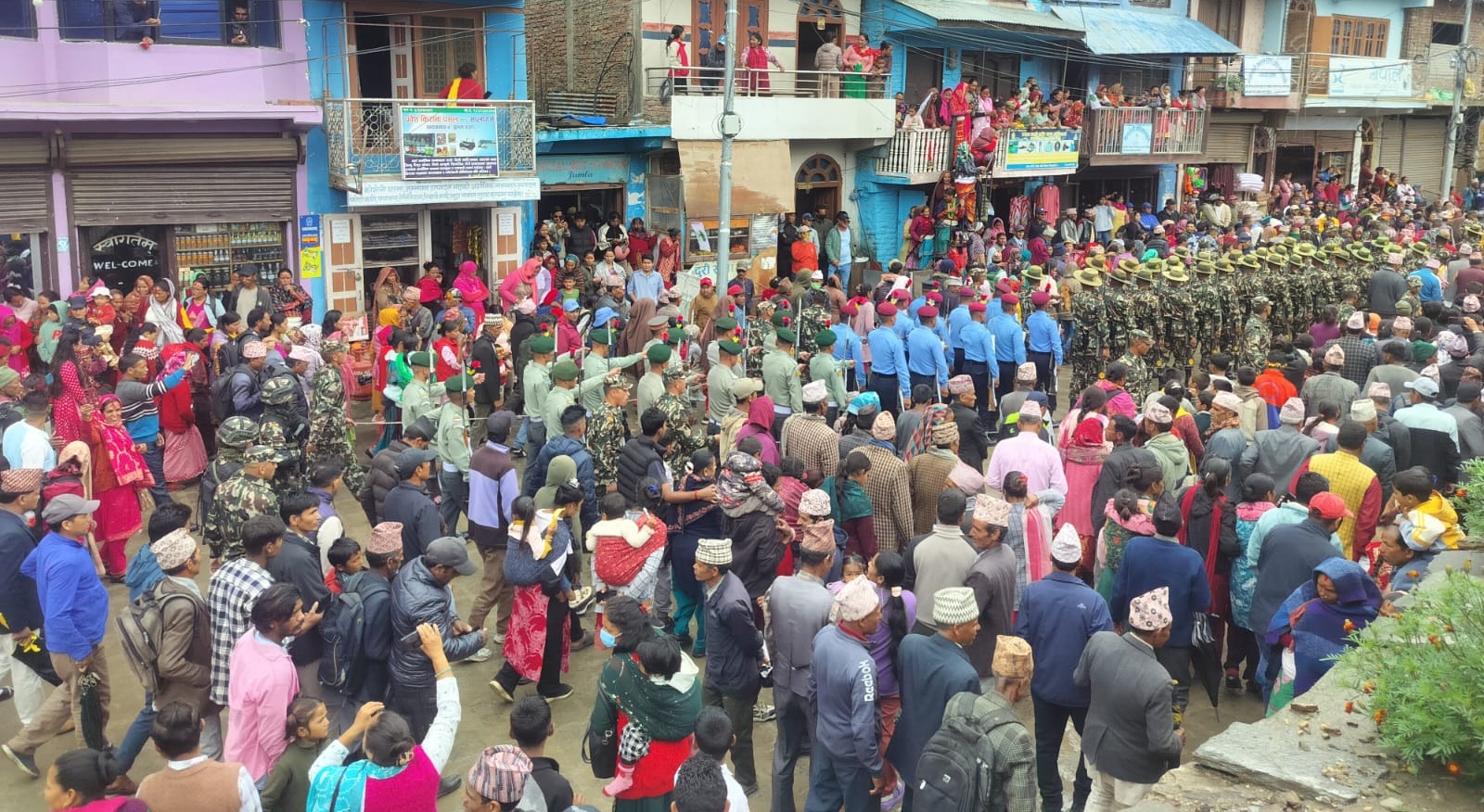 जुम्ला प्रशासन नेतृत्वको ५ जनाको सरकारी टोली बडीमालिका प्रस्थान