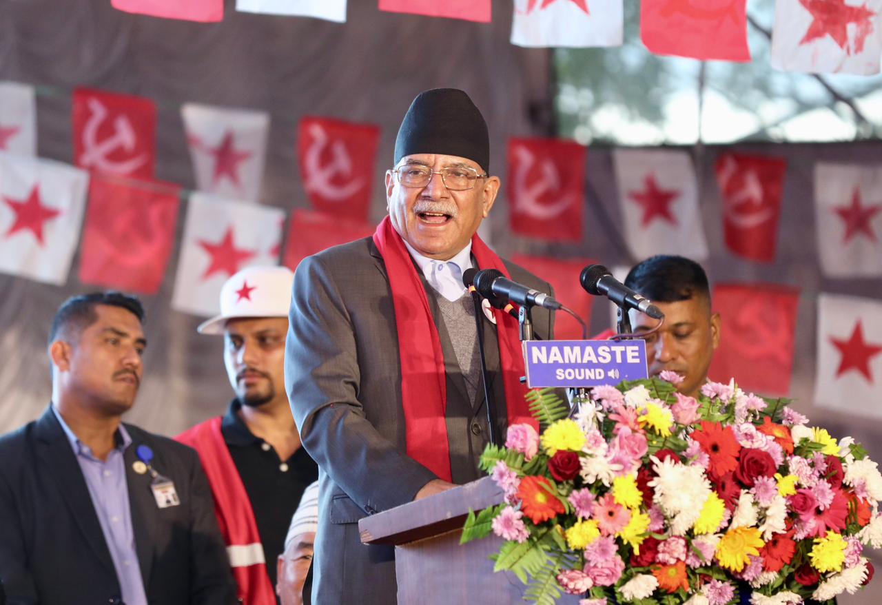 राष्ट्रिय सङ्कट हल गर्न वामपन्थी र देशभक्त शक्ति एक भएका हौँ : संयोजक दाहाल