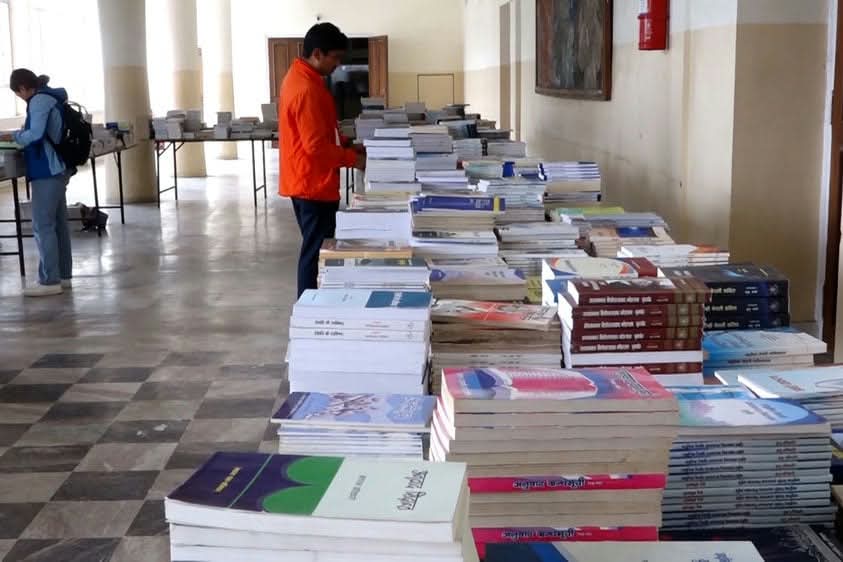 पठन संस्कृति प्रवर्धनका लागि प्रज्ञा प्रतिष्ठानको पुस्तक प्रदर्शनी