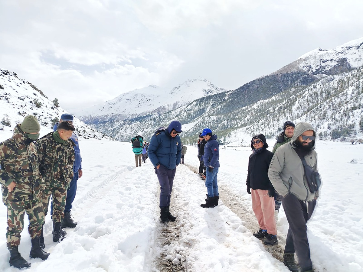 मौसम सुधार भएपछि सहज बन्दै मनाङको अवस्था