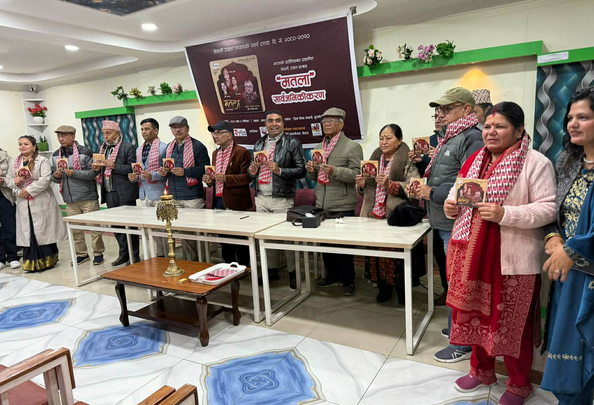 भारतबाट पहिलो नेपाली गजल एल्बम 'मतला'