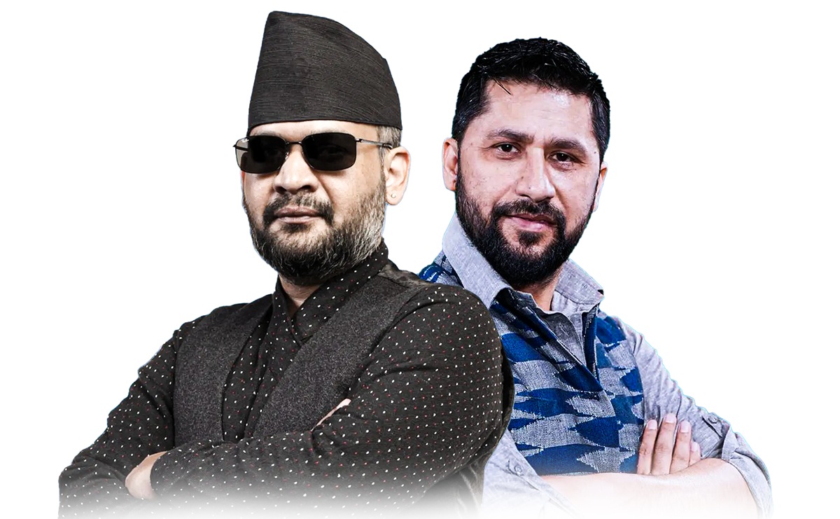 प्रधानमन्त्री शाह र रास्वपा सभापति लामिछानेबीच भेटवार्ता