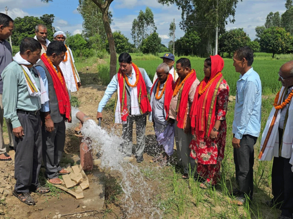 सत्तरी लाख खर्चेर ‘डिप बोरिङ’