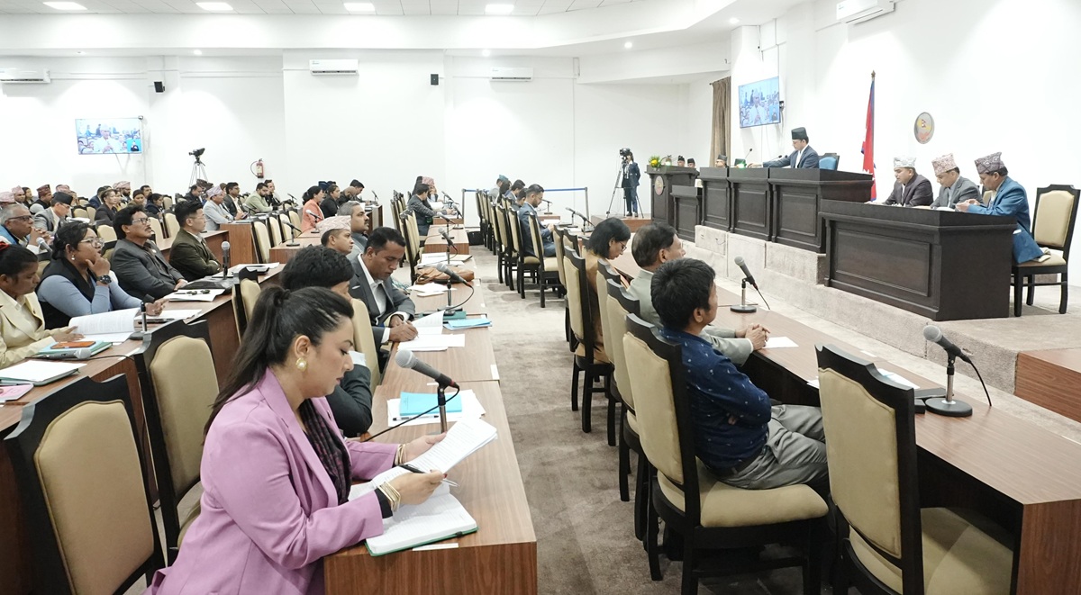 प्रतिनिधिसभाको बैठक शनिबार