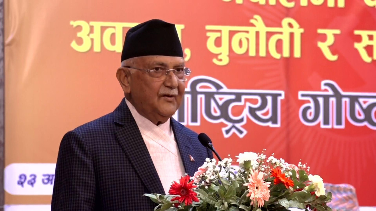 राम नेपालमै जन्मिएका हुन्, प्रचार गर्न किन डराउने : प्रधानमन्त्री 