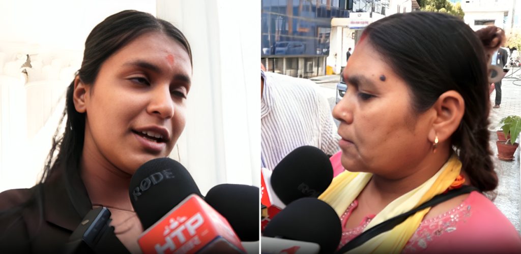 प्रधानमन्त्री कार्कीसँग विपिन जोशीका आमा र बहिनीको भेट