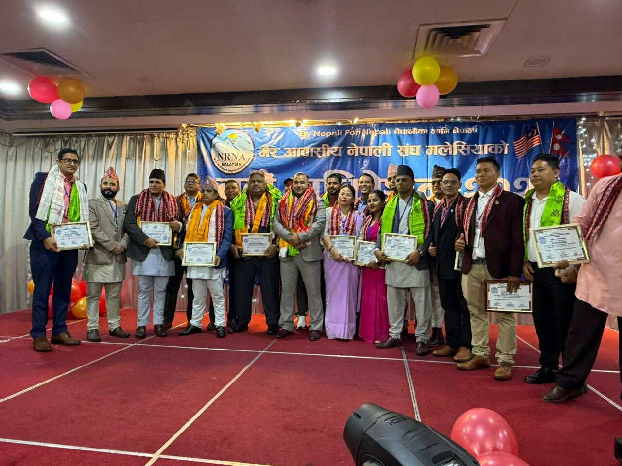 एनआरएनए मलेसियाको अध्यक्षमा महतो निर्विरोध