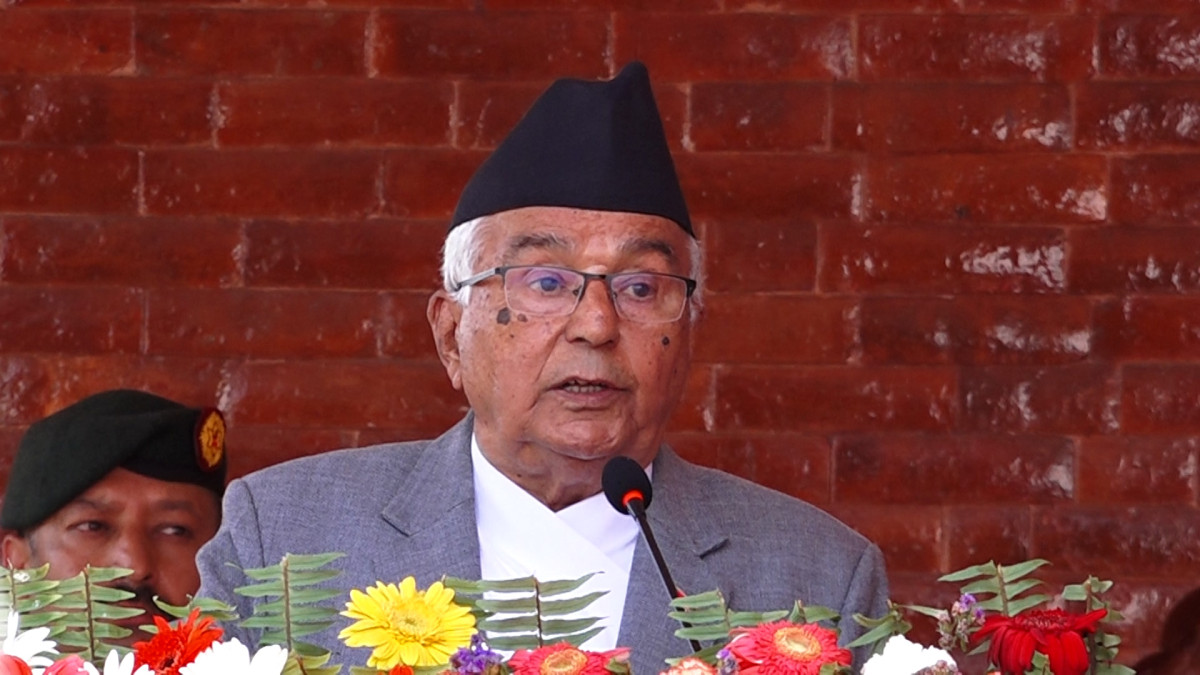 राष्ट्रपति पौडेलले साढे ३ बजे राष्ट्रका नाममा सम्बोधन गर्ने