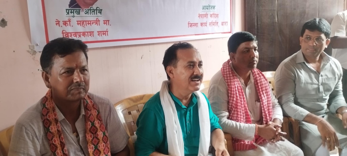 आगामी आमनिर्वाचनमा आफ्नो पार्टीबाहेकको चुनाव चिह्नमा मत हाल्ने अवस्था आउँदैन : महामन्त्री शर्मा