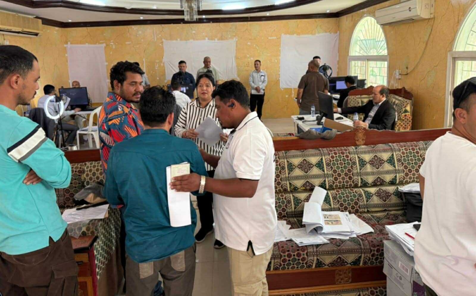 दमाममा राहदानी नवीकरण शिविर सम्पन्न, दुई दिनमै हजारौं नेपालीले पाए सेवा
