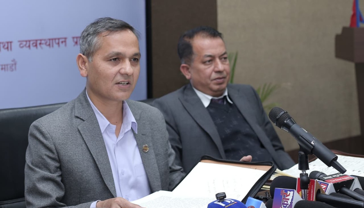 विपद् व्यवस्थापनका लागि सबै पक्षको सहकार्य आवश्यक : गृहमन्त्री अर्याल