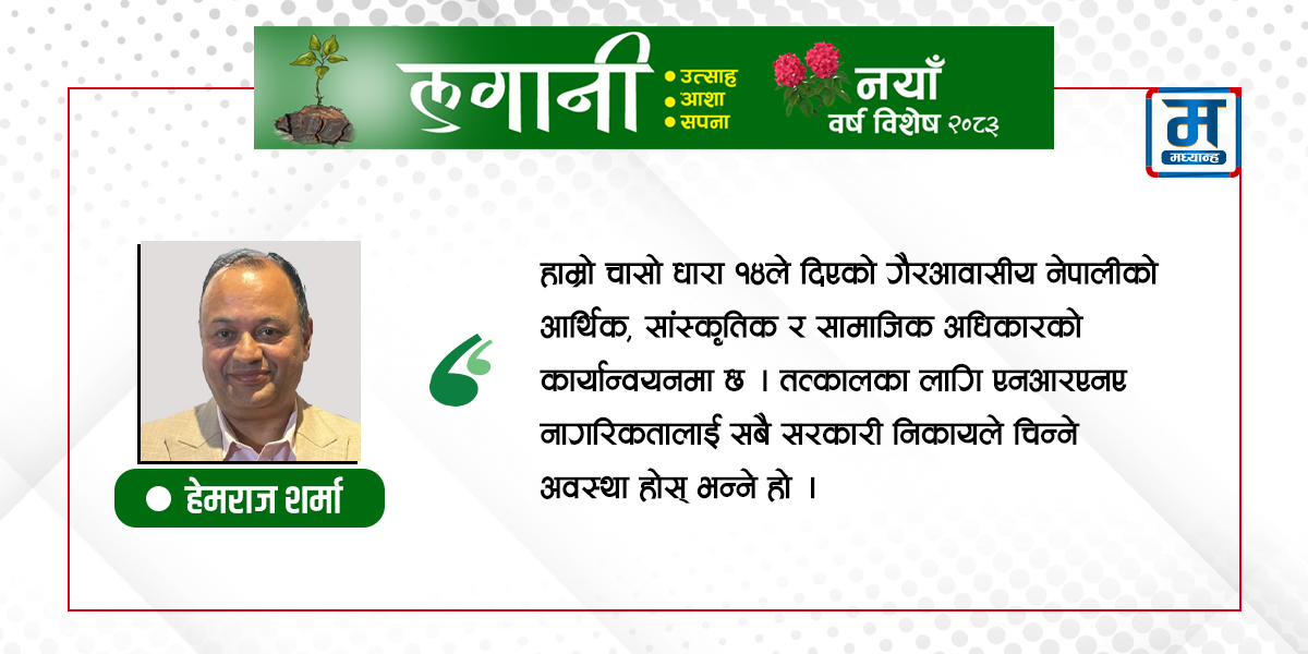 एनआरएन लगानीमा प्रोत्साहन नीति