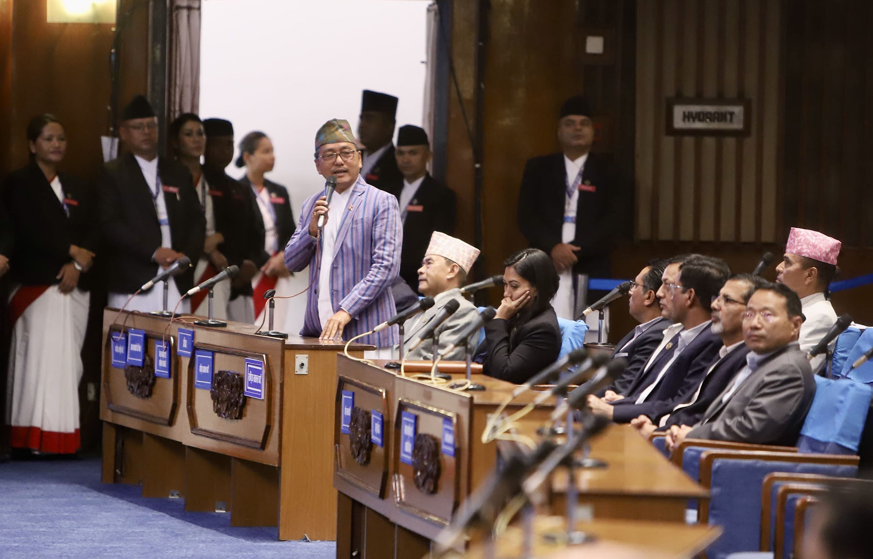 सरकारले भ्रष्टाचार गर्न टेण्डर पाएजस्तो व्यवहार गरिरहेको छ : अध्यक्ष लिङ्देन
