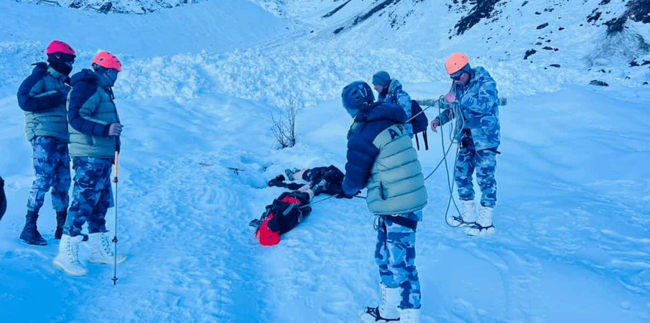 मनाङमा बेपत्ता भारतीय बाबु-छोरीको शव फेला