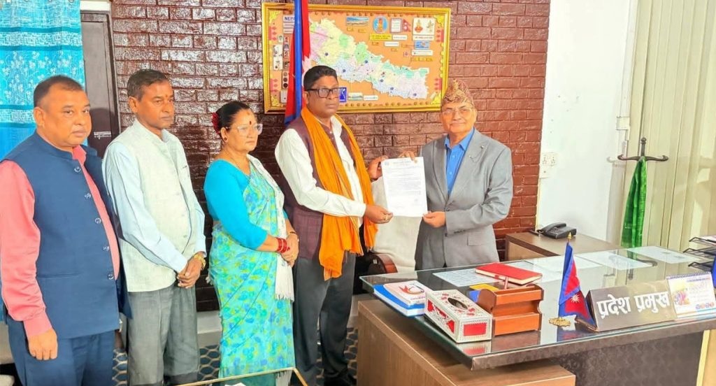 मधेश प्रदेश सरकारमा सहभागी एमालेका चार मन्त्रीद्वारा राजीनामा