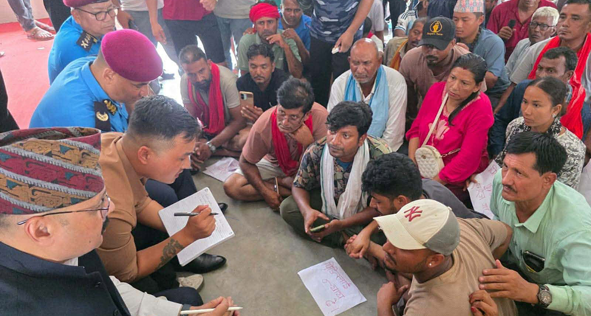 मिटरब्याज पीडितले पत्याएनन् गृहमन्त्री, माग पूरा नहुँदासम्म ‘न्याय मार्च’ नरोक्ने