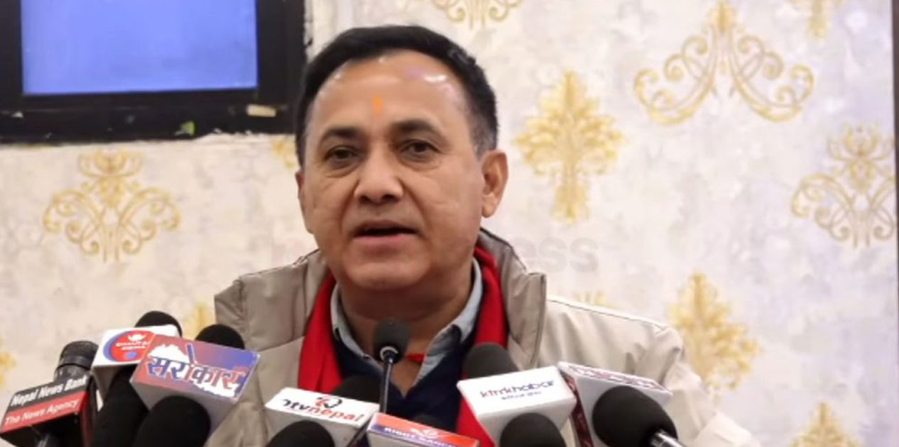 गगन थापालाई नेतृत्वमा पुर्‍याएर देश रूपान्तरण गर्ने लक्ष्यसहित कांग्रेस अघि बढेको छ :उपसभापति शर्मा