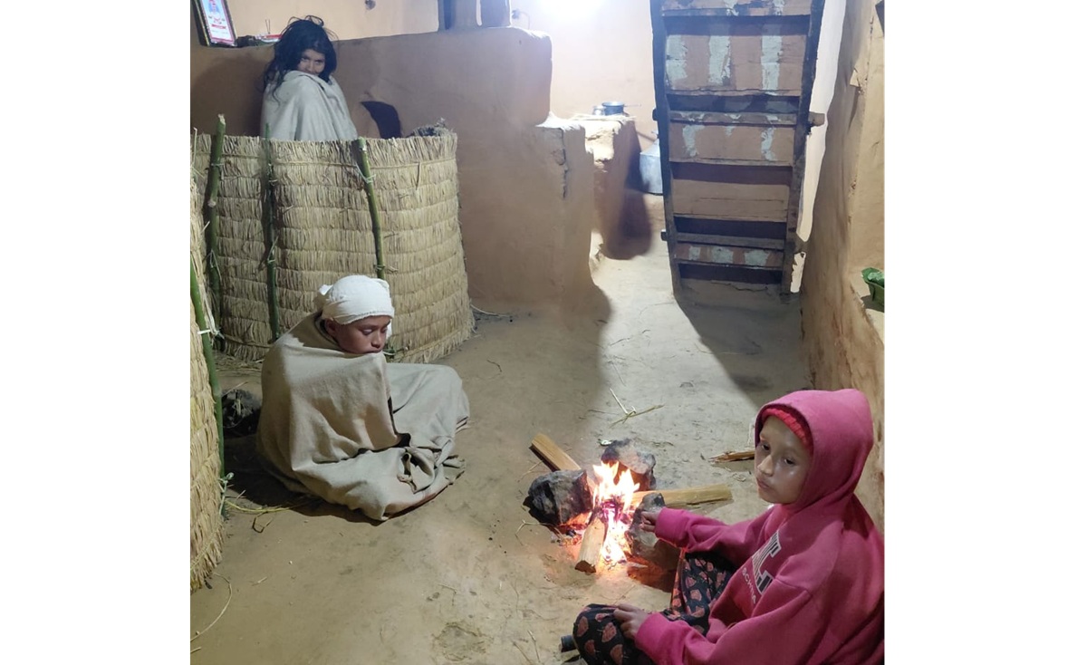 बाबुको निधनपछि बिचल्लीमा बालबच्चा, सहयोगको अपिल