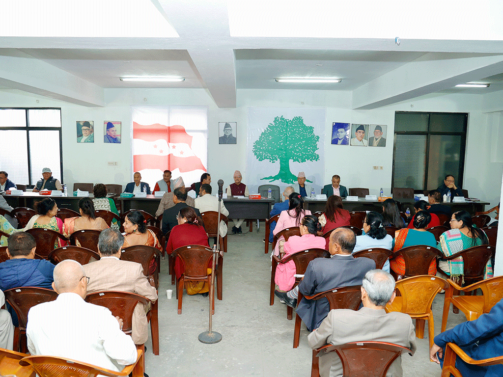 कांग्रेसको केन्द्रीय कार्यसमितिको बैठक आज बस्दै