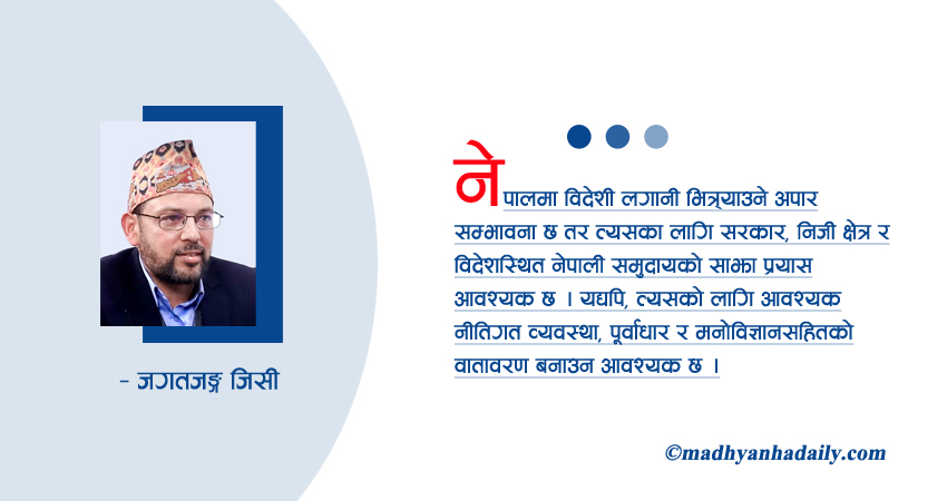 लगानी भित्र्याउने सवाल