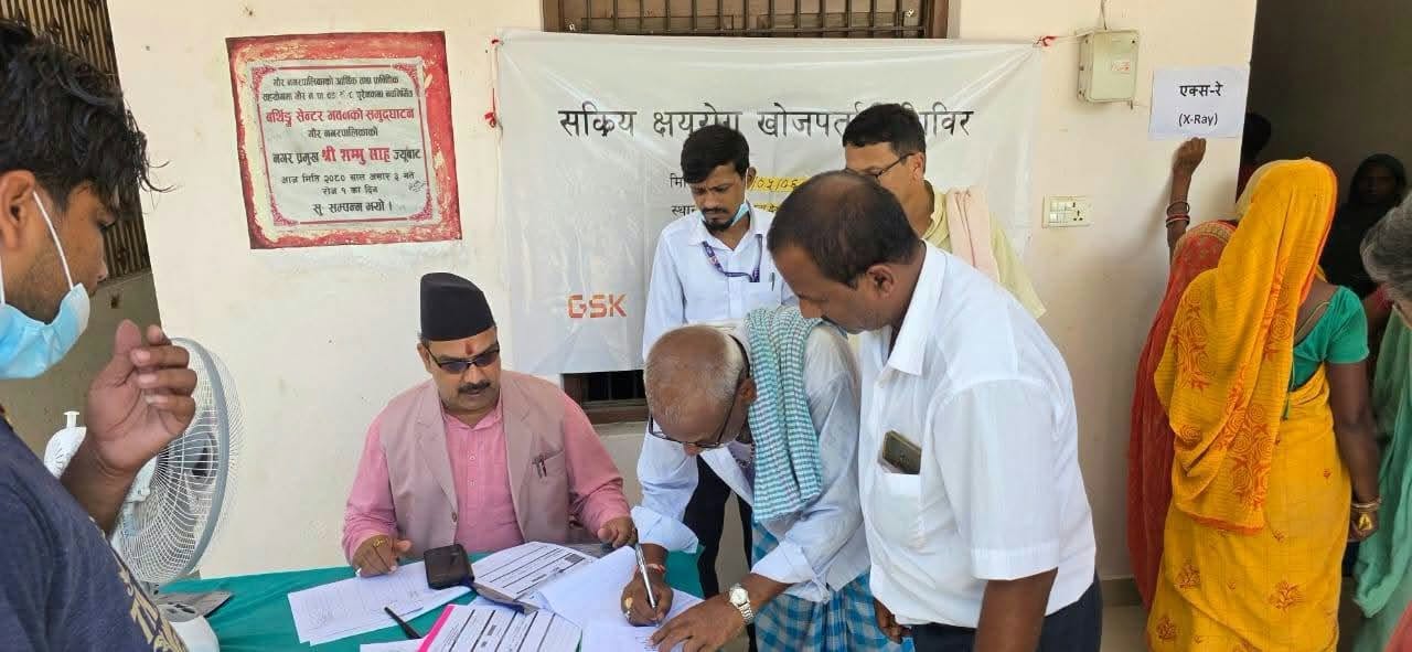 गौरमा क्षयरोग रोकथामका लागि घरदैलो अभियान