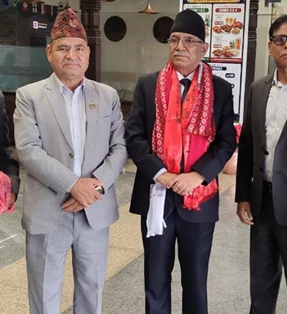 श्रीलंका भ्रमण सम्पन्न गरी ‘प्रचण्ड’ स्वदेश फिर्ता