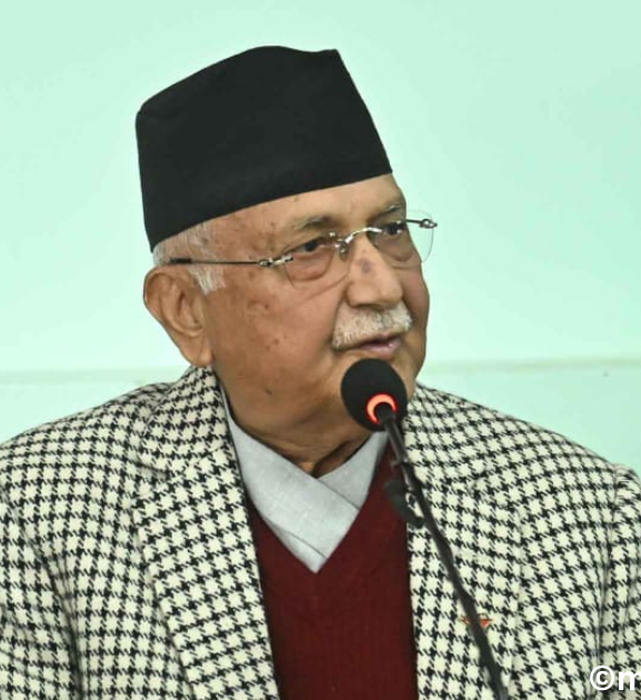 मानव अधिकार आयोगसमक्ष ओलीको बयान