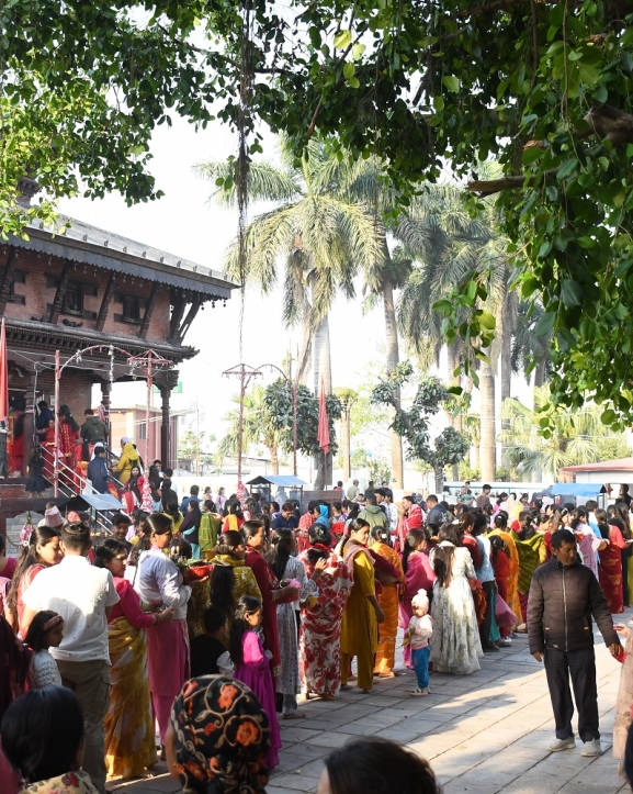 चैते दशैं : देशभरका शक्तिपीठमा भक्तजनको बिहानैदेखि भीड