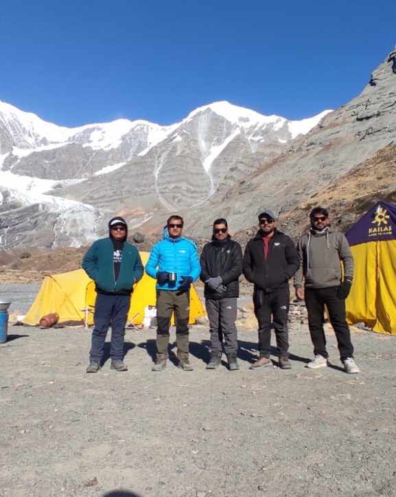 अन्नपूर्ण आधार शिविरमा पुग्न थाले आरोही