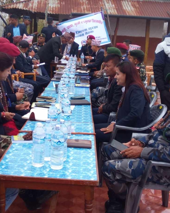 ४ जिल्लाका साझा सुरक्षा चुनौतीहरु पहिचान