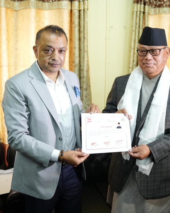 कांग्रेस संसदीय दलको नेतामा आङ्देम्बे सर्वसम्मत चयन