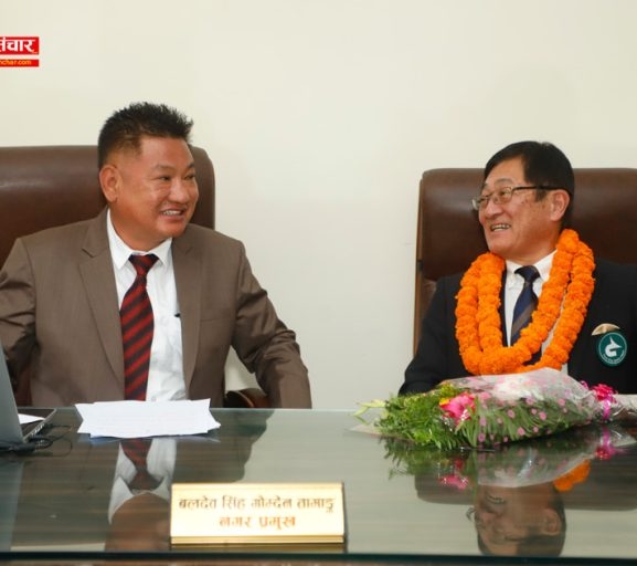 झापाको अर्जुनधारा र जापानको तोनो सिटीबिच भगिनी सम्बन्ध स्थापना