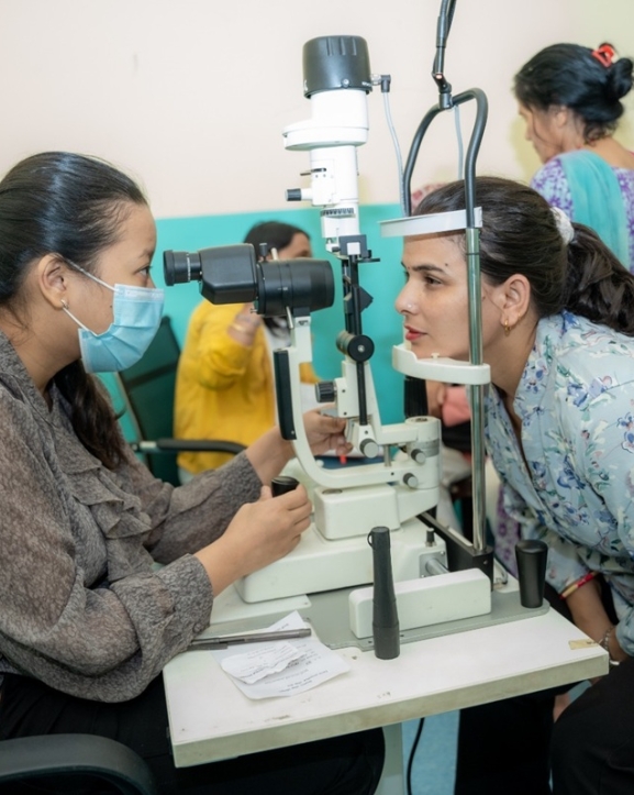 बुढानीलकण्ठ अस्पतालमा निःशुल्क आँखा शिविर तथा मोतियाविन्दुको शल्यक्रिया 