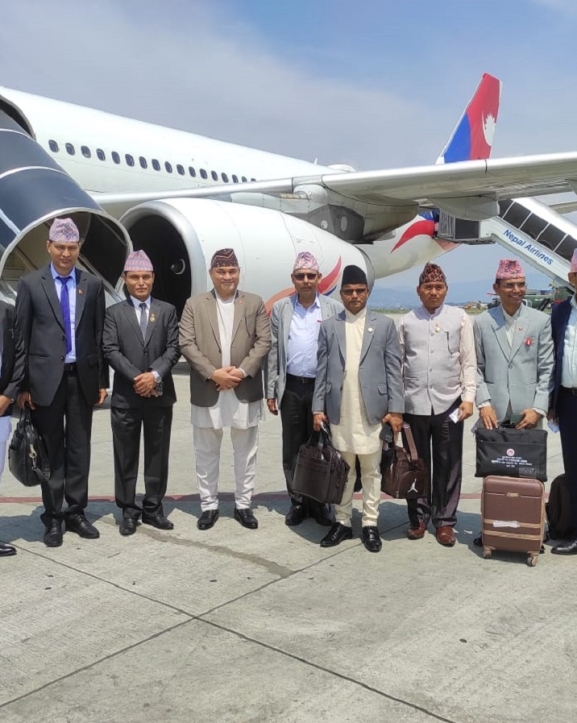 भारत भ्रमणमा जाँदै गर्दा मुख्यमन्त्री साहले भने : कुनै किसिमको आतंककारी गतिविधि स्वीकार्य हुँदैन
