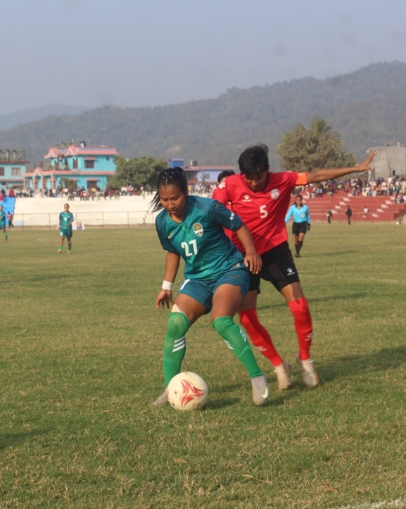 आर्मी एन्फा महिला च्याम्पियनसिपको फाइनलमा