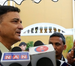 ओलीले नेतृत्वबाट बिदा लिनुपर्ने प्रस्ताव केन्द्रीय कमिटीले स्वीकार गरेन : योगेश भट्टराई